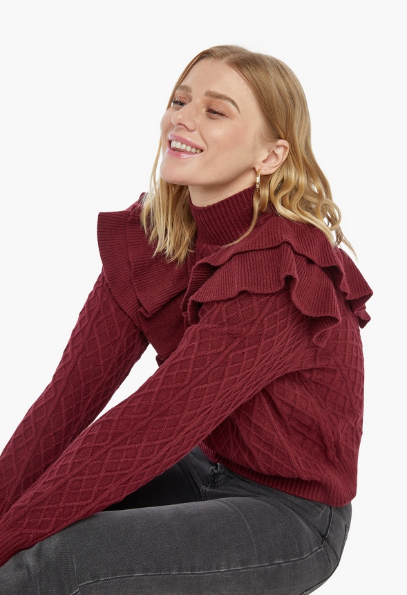 Ruffle Sweater