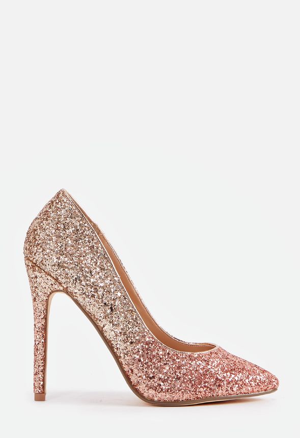 Sindra Pump in Rose Gold - Get great deals at JustFab
