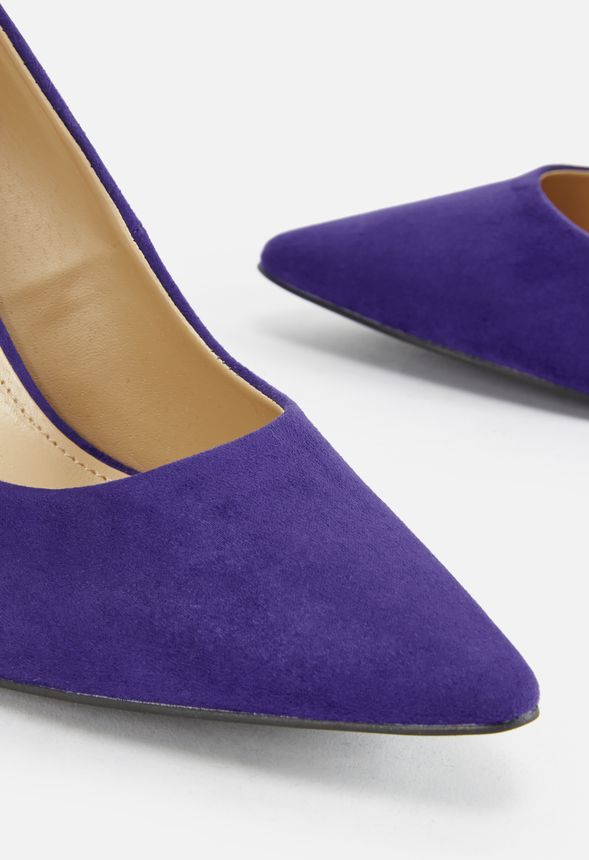 Lyssa Classic Pump In Purple Get Great Deals At Justfab