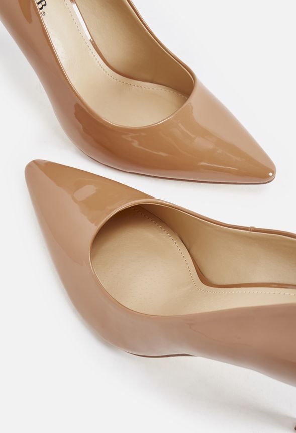 Lyssa Classic Pump In Almond Get Great Deals At Justfab