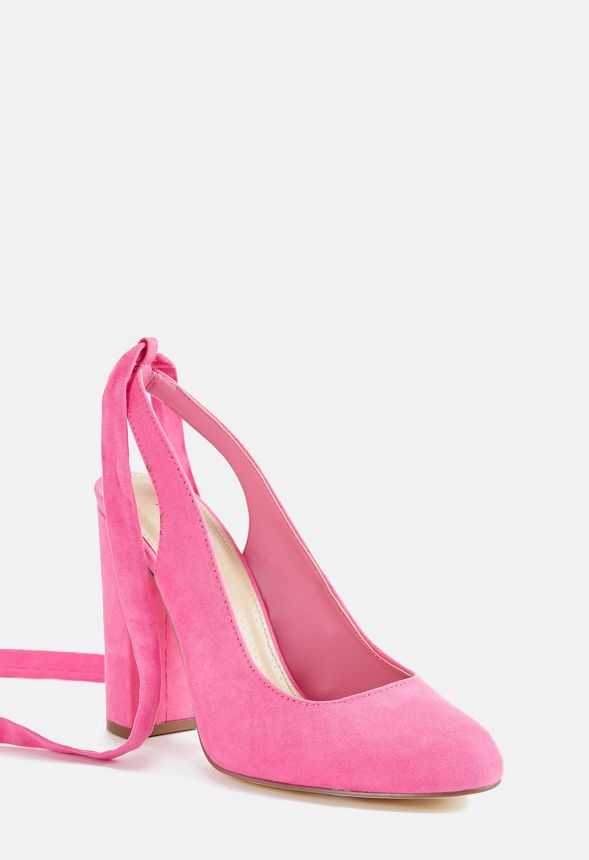 Nya Pump In Carmine Rose - Get Great Deals At JustFab