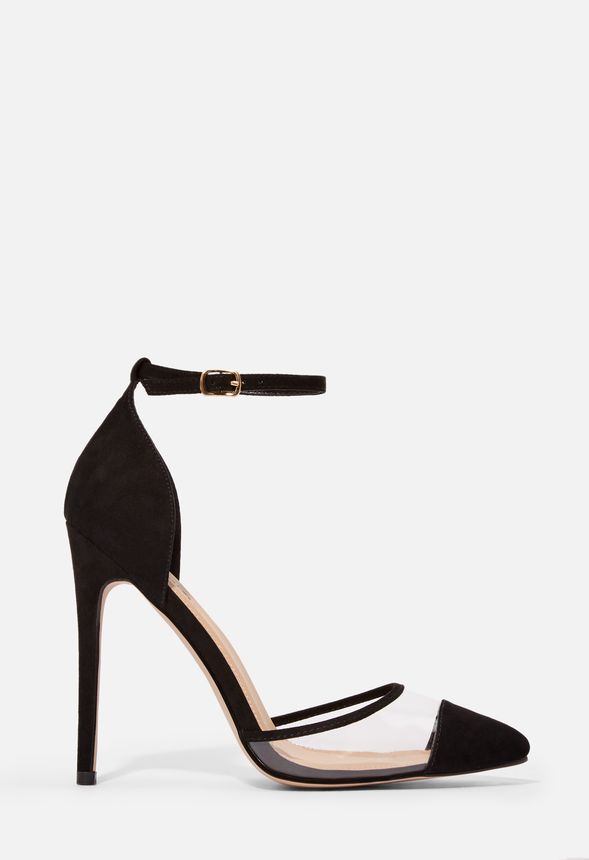 Summer Romance Ankle Strap Pump in Black - Get great deals at JustFab