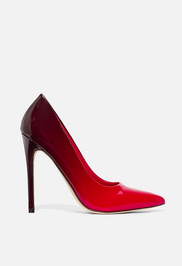 Rochella Pump in RED OMBRE - Get great deals at JustFab