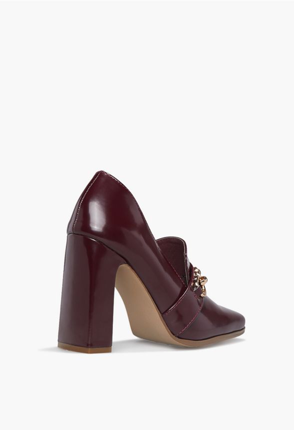 celena block heel loafer