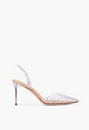 Emma Clear Embellished Pump