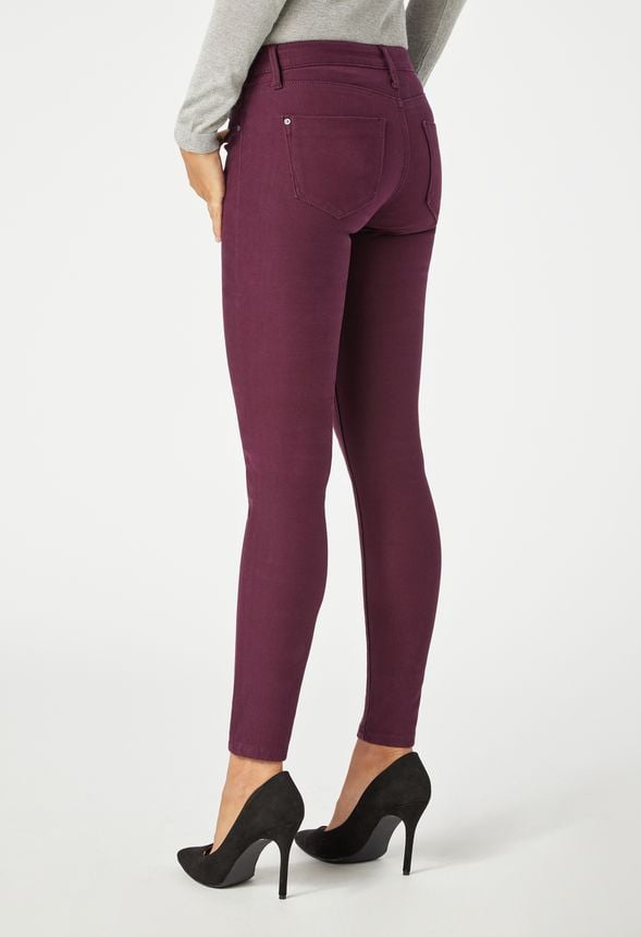 Perfect Jeggings in DEEP PURPLE - Get great deals at JustFab