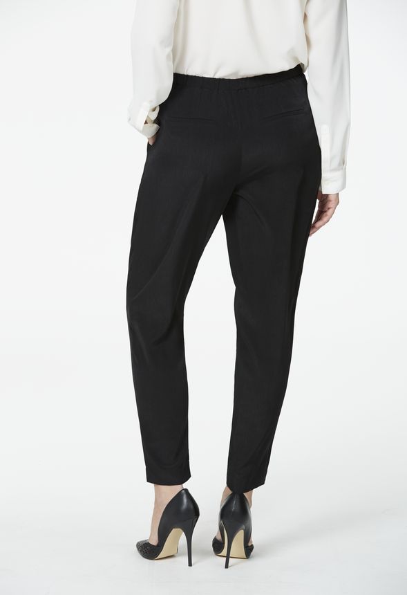 Foldover Pant in Black - Get great deals at JustFab