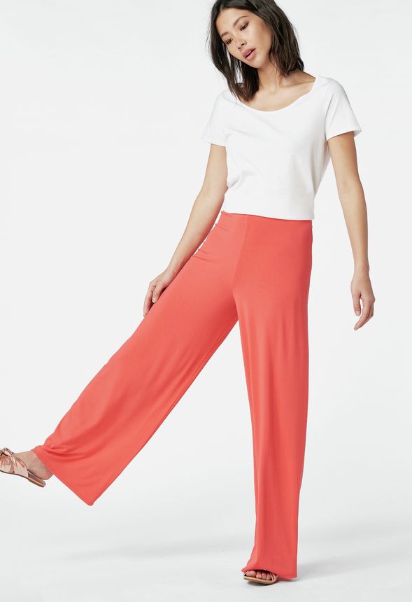 knit palazzo pants nike