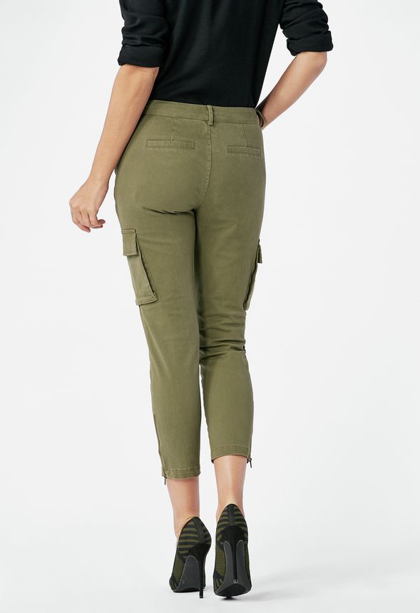 dark olive cargo pants