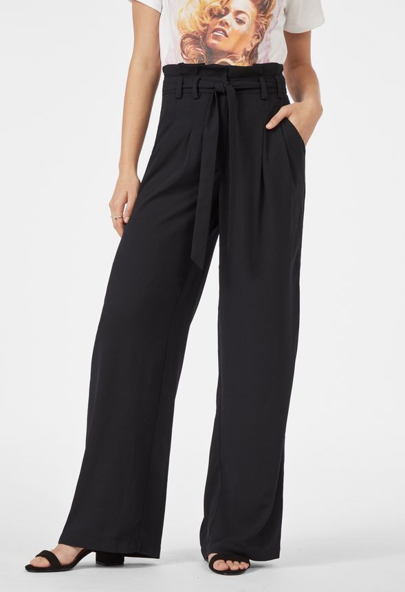 Belted Wide Leg Trousers in Belted Wide Leg Trousers - Get great deals ...