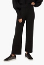 Ankle Length Ribbed Pants