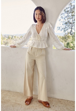 Wide Leg Trousers