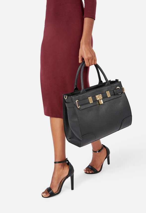 Darin Satchel in Black - Get great deals at JustFab