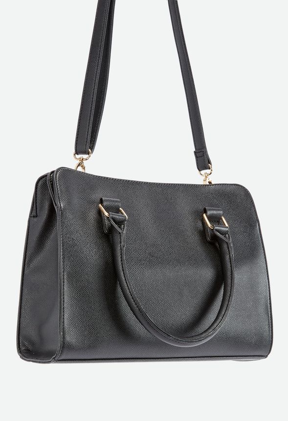 Working Woman Satchel in Black - Get great deals at JustFab