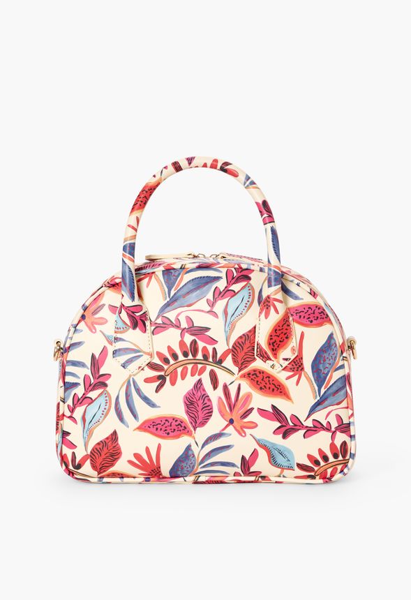 I'm The Boss Dome Satchel Bags & Accessories in Multi Floral Print ...