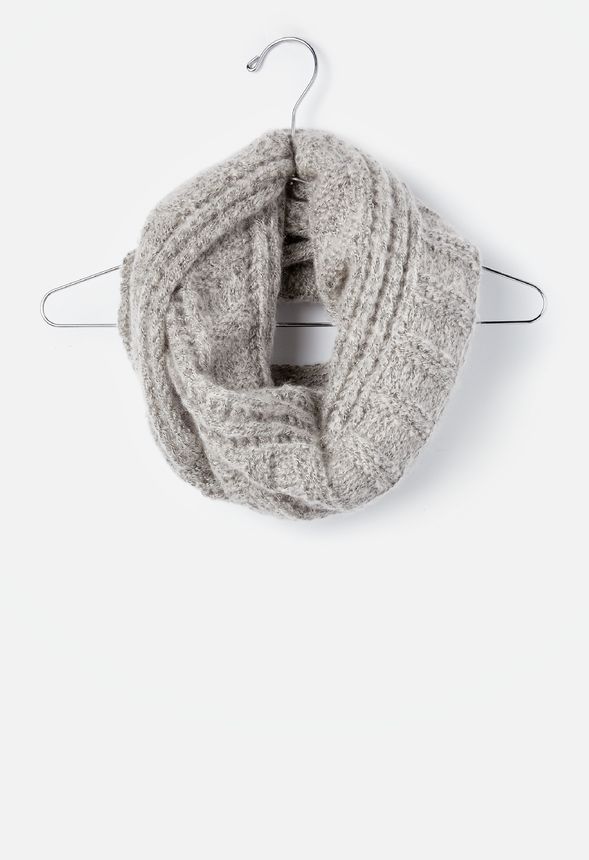 Braided Cable Infinity Scarf