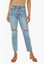 High-Waisted Vintage Straight Jeans