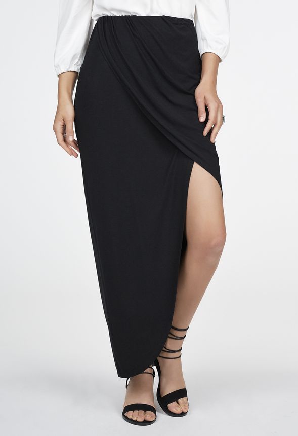 Maxi Wrap Skirt in Maxi Wrap Skirt - Get great deals at JustFab