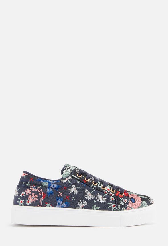 Giannah Sneaker in Navy - Get great deals at JustFab