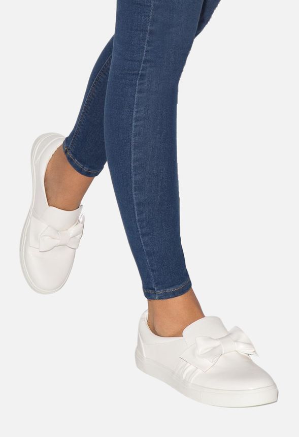 YVETTE SNEAKER in White - Get great deals at JustFab