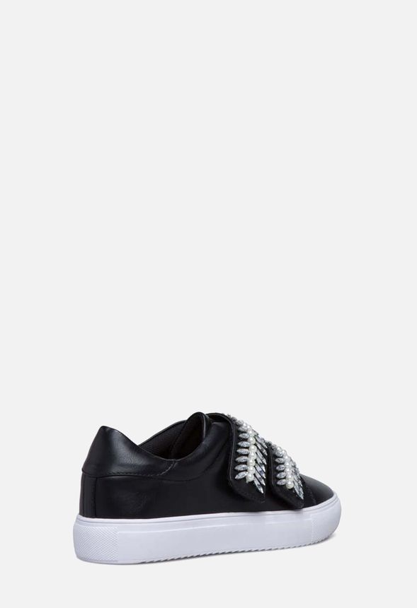 MAGDA SNEAKER in Black - Get great deals at JustFab