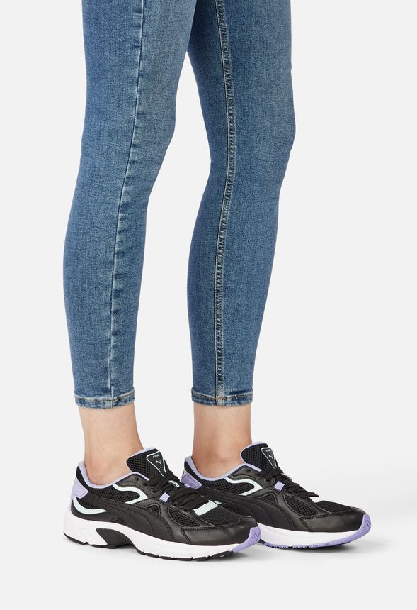 Puma Axis Plus 90's Sneaker in Black - Get great deals at JustFab