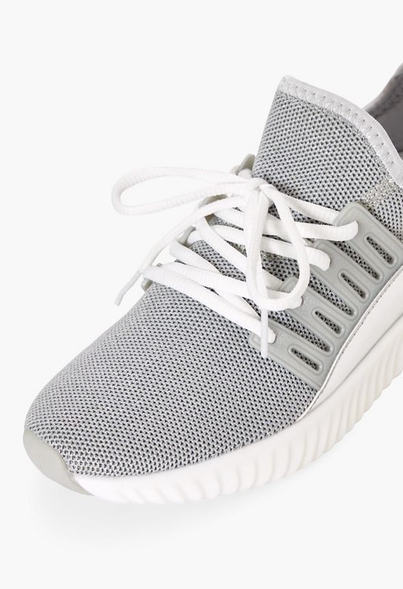 Velinda Sneaker in Light Grey - Get great deals at JustFab