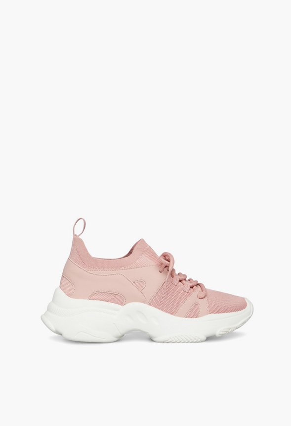 Rosita Chunky Sneaker in CHALK PINK - Get great deals at JustFab