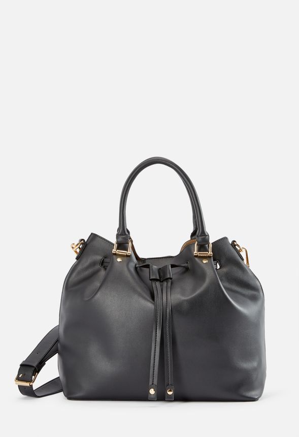 Camilla Shoulder Bag in Black - Get great deals at JustFab