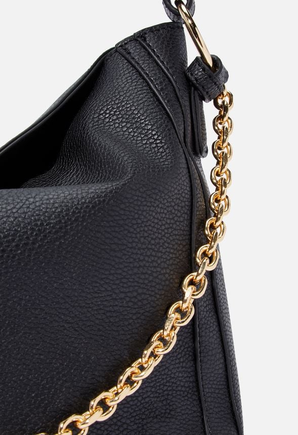 Latest Haul Shoulder Bag in Black - Get great deals at JustFab