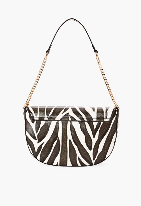 Saddle Chain Shoulder Bag Bags & Accessories in Zebra - Get great deals ...