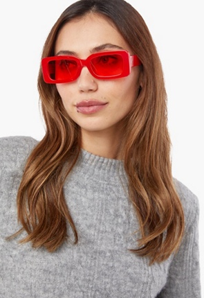 Large Rectangular Sunglasses