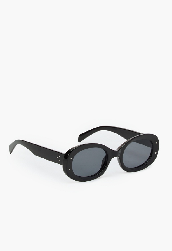 Oversized Oval Sunglasses Bags & Accessories in Black - Get great deals ...