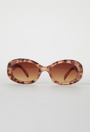 Oversized Oval Sunglasses