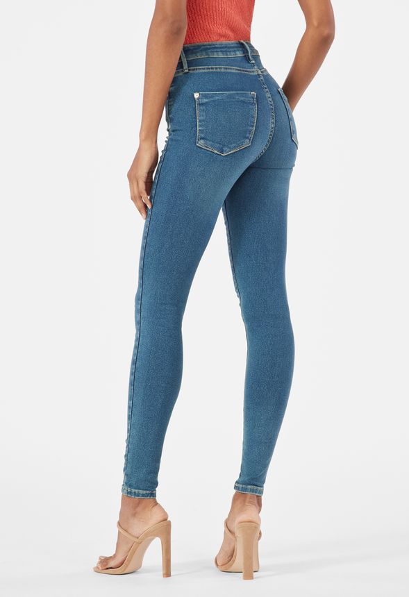 High-Waisted Tummy Tamer Jeans