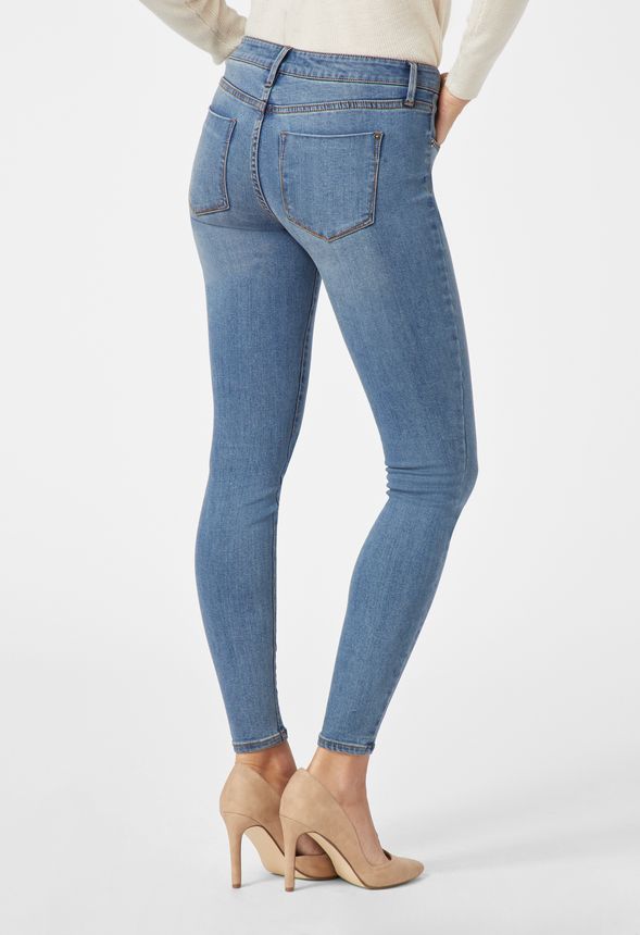Ultra Stretch Skinny Jeans in LAKE SHORE DRIVE - Get great deals at JustFab
