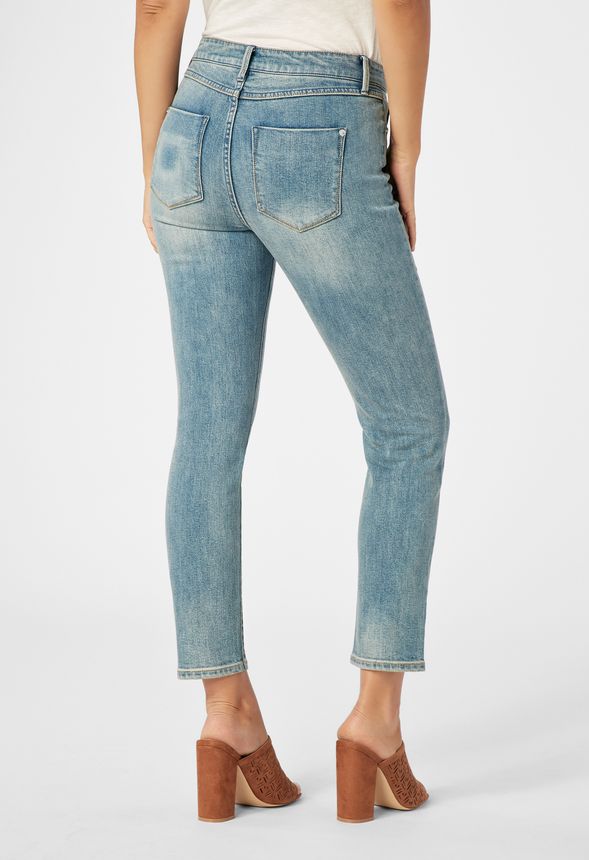 High-Waisted Vintage Skinny Jeans in Silverlake - Get great deals at ...