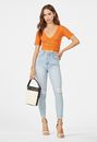 High-Waisted Skinny Ankle Grazer Jeans
