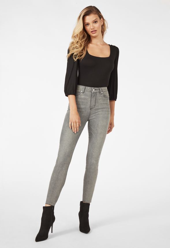 cargo high waisted jeans