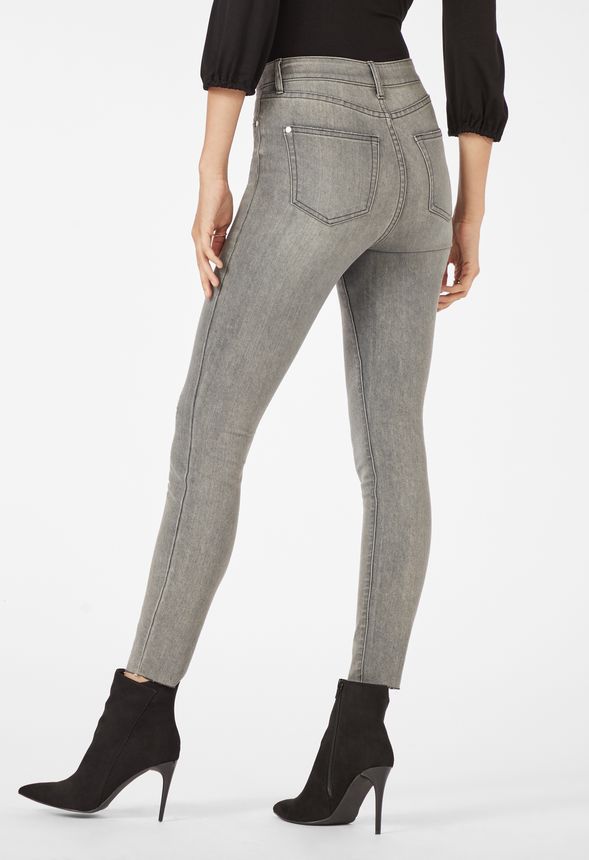 HighWaisted Ankle Grazer Jeans in MELBOURNE GREY Get great deals at JustFab