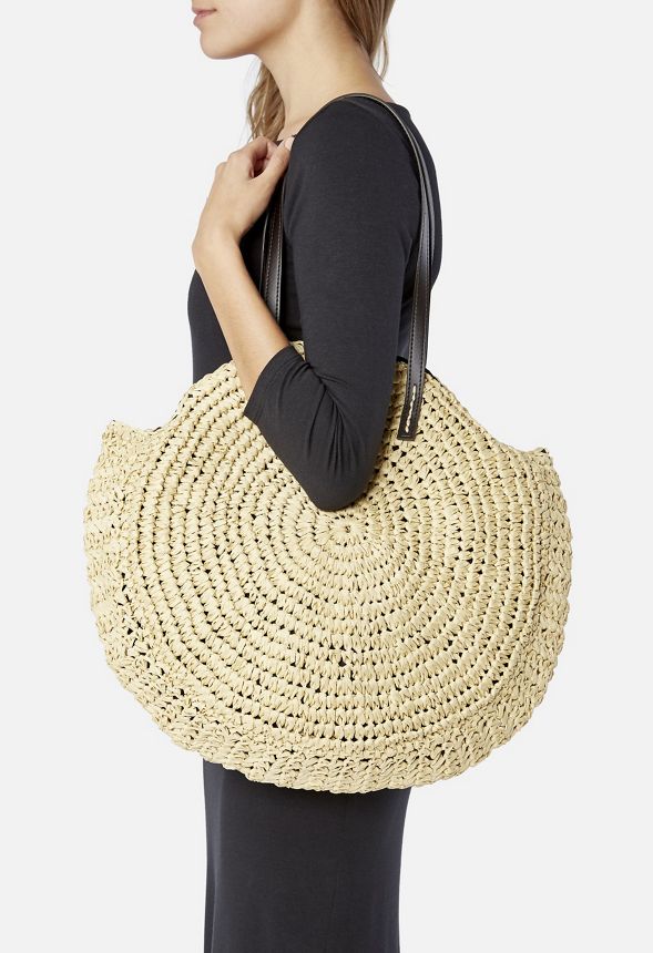 Perfect Summer Tote in Natural - Get great deals at JustFab