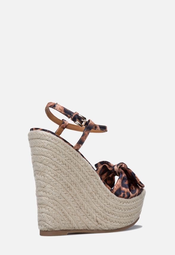 LANA WEDGE in Leopard - Get great deals at JustFab