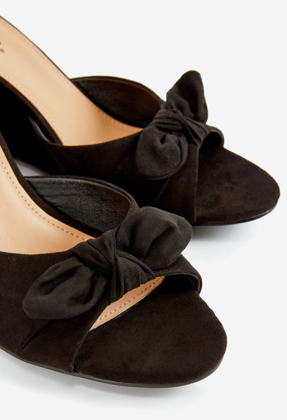 Let's Meet Up Slip-On Wedge in Black - Get great deals at JustFab