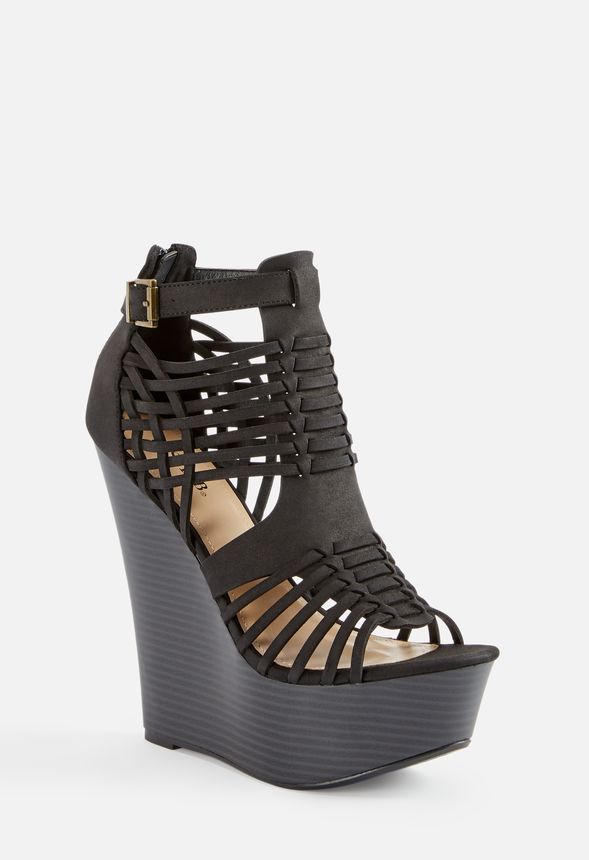 justfab platform heels