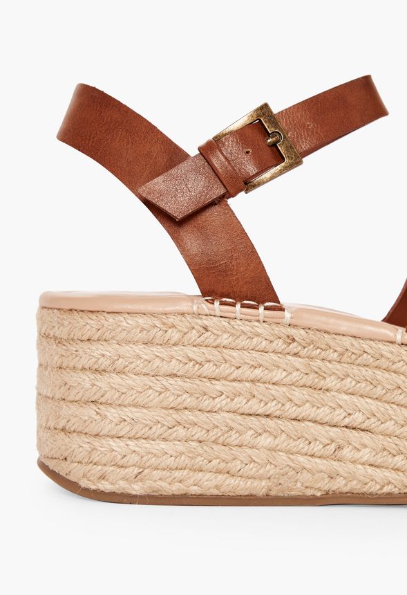 tan espadrilles flatform