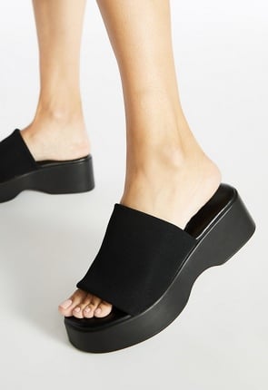 Effie Platform Slide Sandal