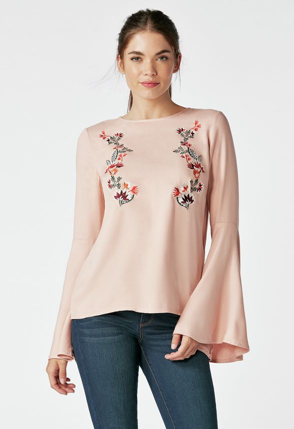 doen rose blouse