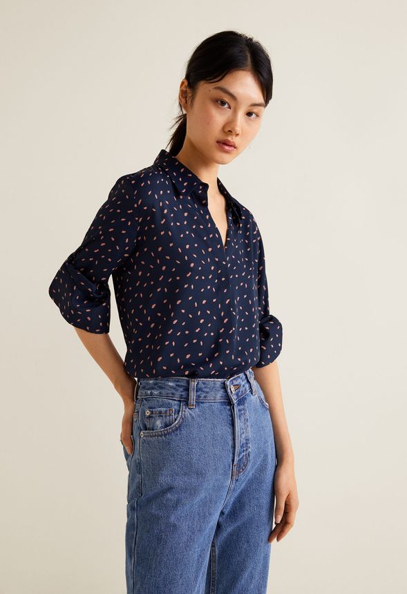 relaxed button front ruched shirt glassons