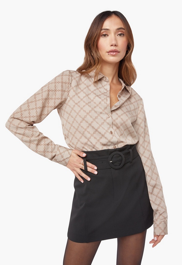 Button Down Heritage Blouse