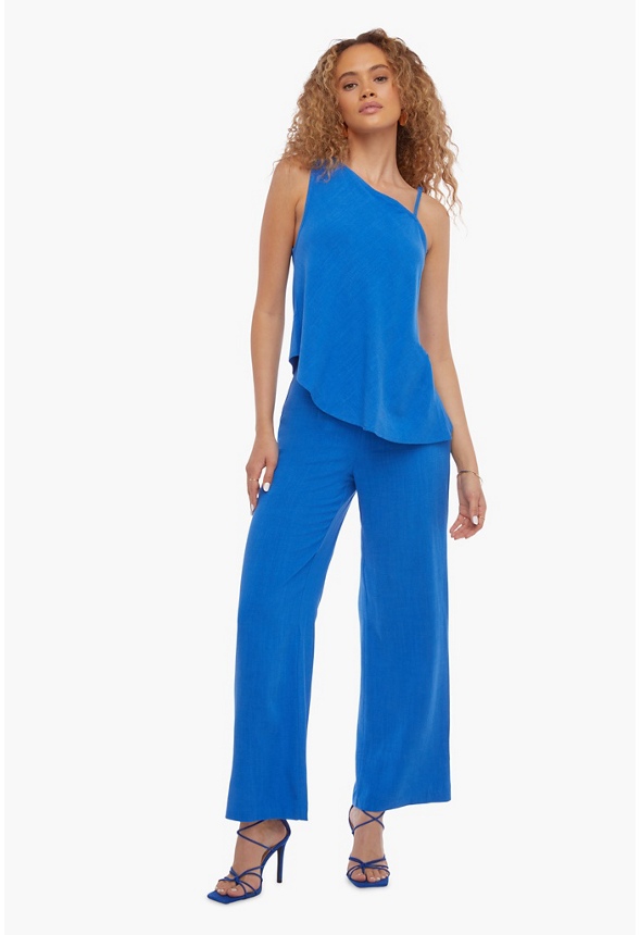 Asymmetrical One Shoulder Top